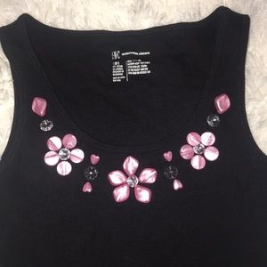 INC International Concepts Tops - Embellished Tank INC International Concepts Tops - Embellished Tank